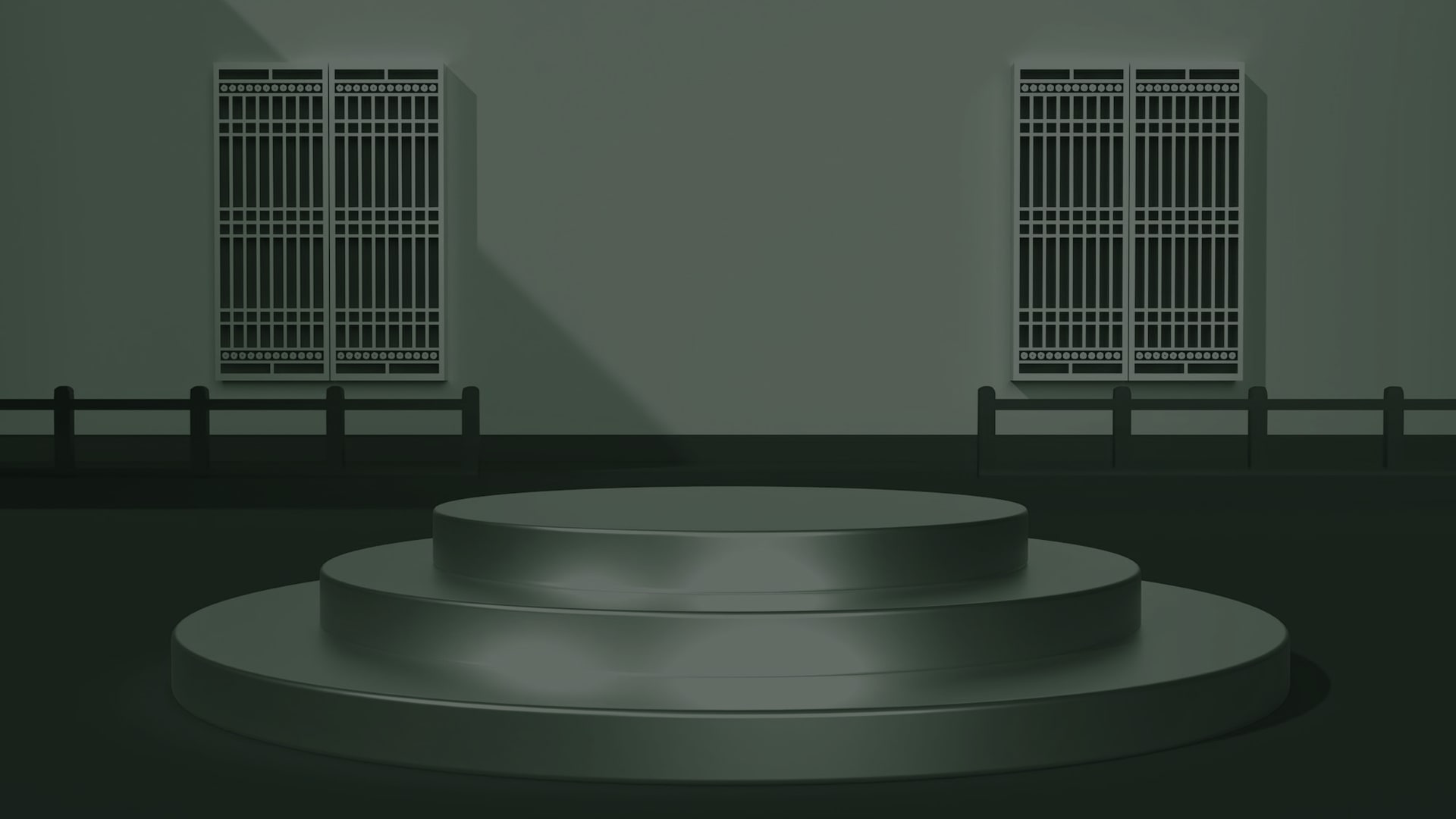 Dark communications environment with architectural structure